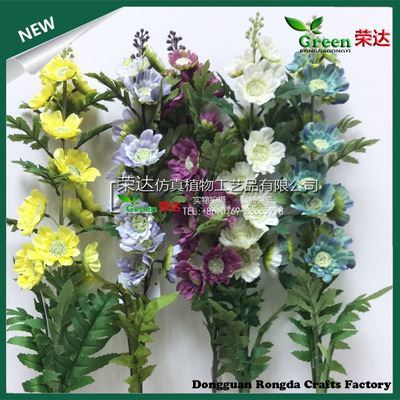 东莞荣达仿真植物工艺品 以绢花小洋葵点亮家居，品质与美学兼具的仿真花专家